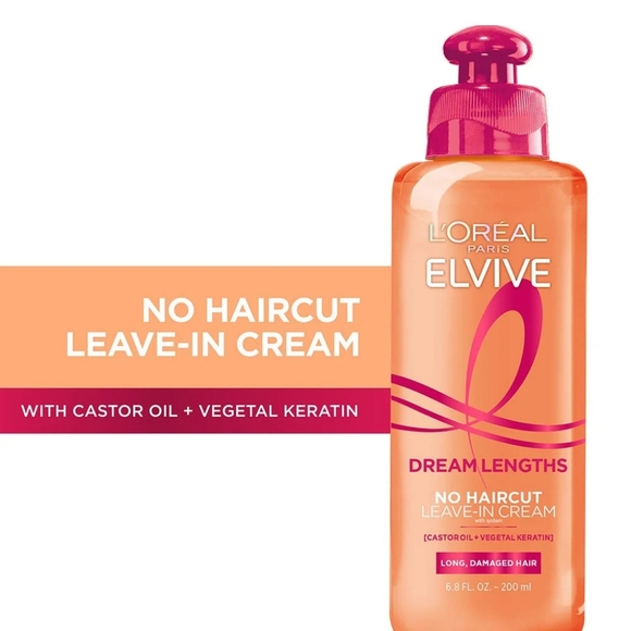 L'Oreal Elvive Dream Lengths Leave-In Cream with Castor Oil - Picture 3 of 4